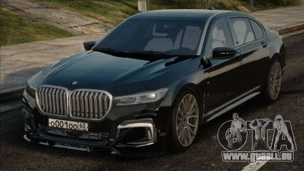 BMW M760 Black pour GTA San Andreas