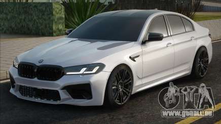 BMW M5 F90 2021 White für GTA San Andreas