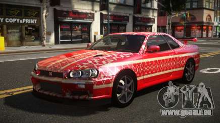 Nissan Skyline R34 Heroshi S1 für GTA 4