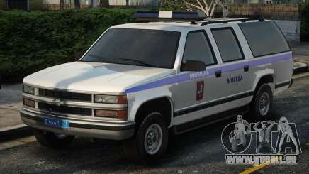 Chevrolet Suburban GMT400 1998 Miliz für GTA San Andreas