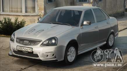 Lada Priora Silver Edit pour GTA San Andreas