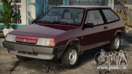 VAZ 2108 Rouge (Stock) pour GTA San Andreas