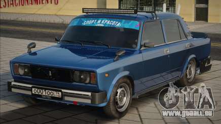 VAZ 2105 Blau Schaft für GTA San Andreas