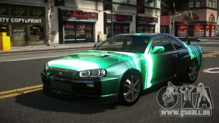 Nissan Skyline R34 Heroshi S3 für GTA 4