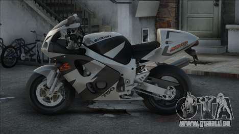 1997 Suzuki GSXR-750 SRAD White-Black für GTA San Andreas