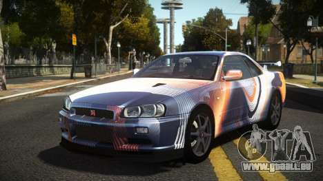 Nissan Skyline R34 Niohashi S13 für GTA 4