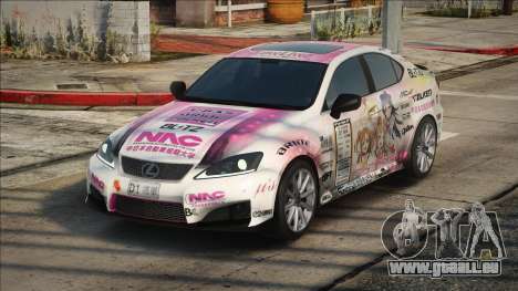 2009 Lexus IS-F (USE20) pour GTA San Andreas