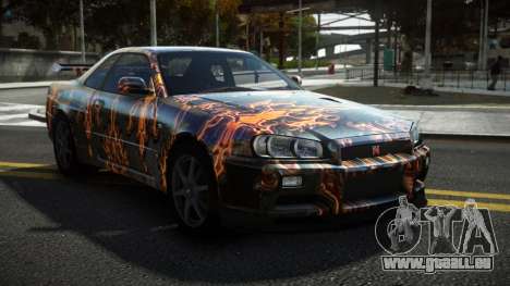 Nissan Skyline R34 Tufusa S9 pour GTA 4