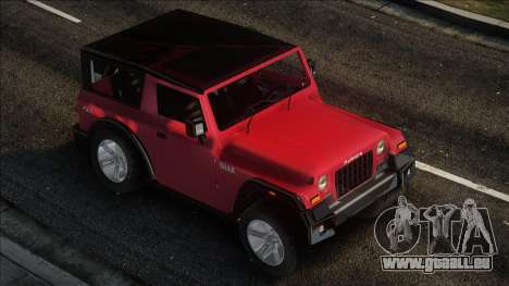 Mahindra Thar 2020 pour GTA San Andreas