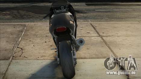 1997 Suzuki GSXR-750 SRAD Black-White pour GTA San Andreas