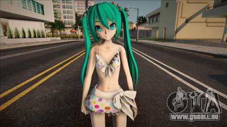 Hatsune Miku Polka Dot Bikini v2 für GTA San Andreas