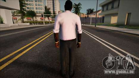 Jizzy en chemise blanche pour GTA San Andreas