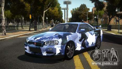 Nissan Skyline R34 Niohashi S4 für GTA 4