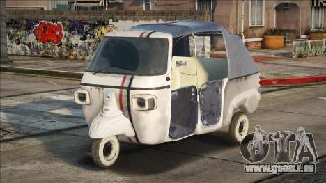 Tuktuk Piaggio Ape Calessino Taxi pour GTA San Andreas