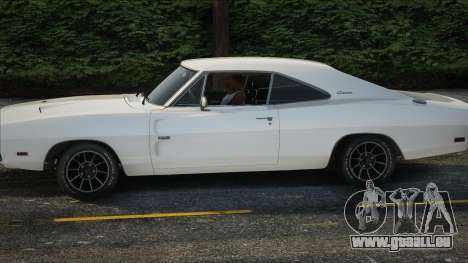 Dodge Charger RT White pour GTA San Andreas