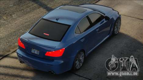 2009 Lexus IS-F (USE20) pour GTA San Andreas