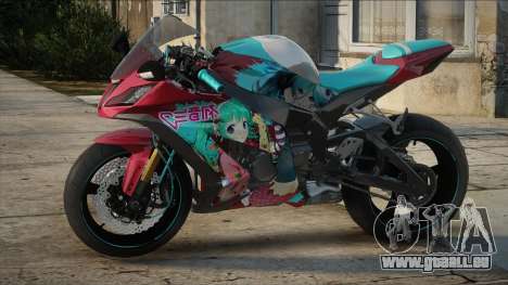 Kawasaki Ninja ZX-10 Hatsune Miku Itansh für GTA San Andreas