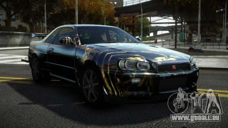 Nissan Skyline R34 Tufusa S6 pour GTA 4