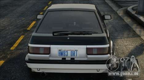 1983 Toyota Corolla Levin - Sprinter Trueno [AE8 pour GTA San Andreas