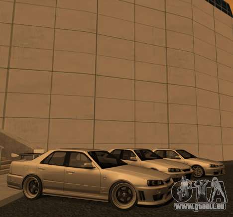 Nissan Skyline ER34 showroom pour GTA San Andreas