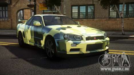 Nissan Skyline R34 Niohashi S2 pour GTA 4