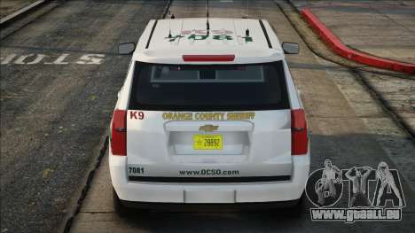 OCSO 2016 Chevy Tahoe pour GTA San Andreas