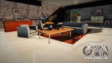 Intérieur de maison de gangster CJ pour GTA San Andreas