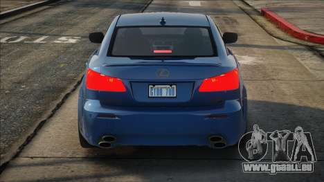 2009 Lexus IS-F (USE20) pour GTA San Andreas