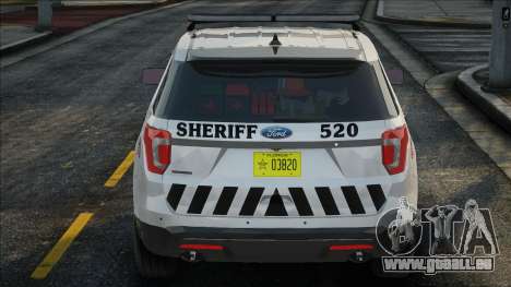 OCSO 2016 Ford Explorer pour GTA San Andreas