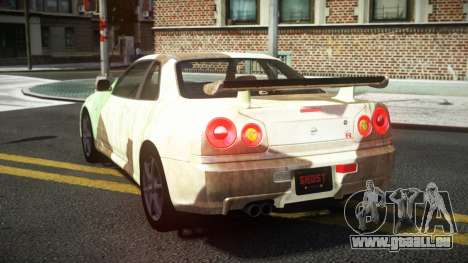 Nissan Skyline R34 Tufusa S14 pour GTA 4