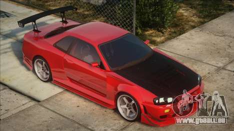 Nissan GTR R34 Sunline Racing pour GTA San Andreas