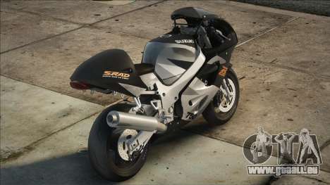 1997 Suzuki GSXR-750 SRAD Black-White pour GTA San Andreas