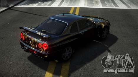 Nissan Skyline R34 Tufusa S6 pour GTA 4