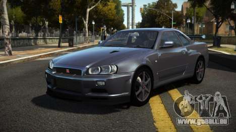 Nissan Skyline R34 Niohashi für GTA 4