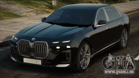 BMW 7 G70 Black für GTA San Andreas