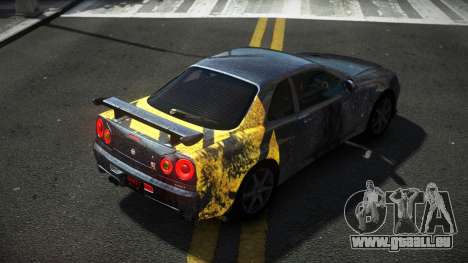 Nissan Skyline R34 Tufusa S8 pour GTA 4