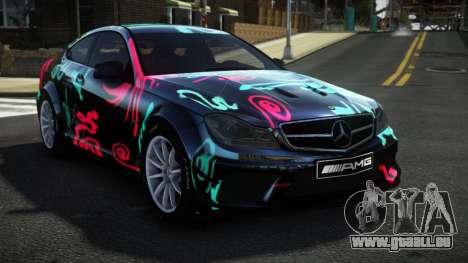 Mercedes-Benz C63 AMG Geruto S13 pour GTA 4