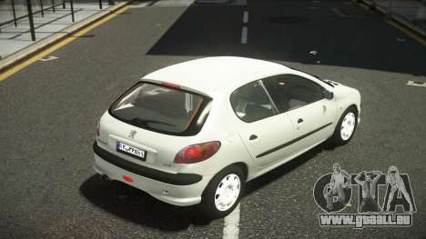 Peugeot 206 Lotra pour GTA 4