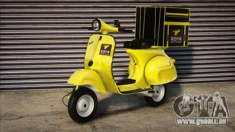 Meituan Vespa für GTA San Andreas