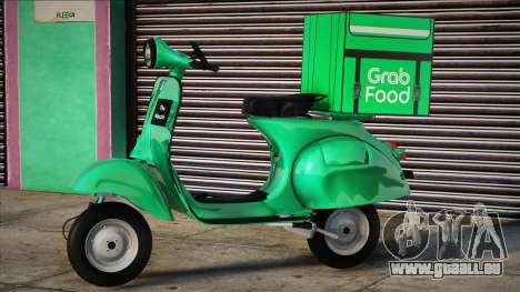 Vespa GrabFood Style pour GTA San Andreas