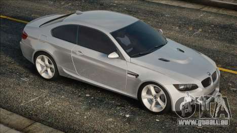 BMW M3 E92 White für GTA San Andreas