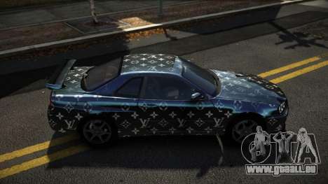 Nissan Skyline R34 Niohashi S5 für GTA 4