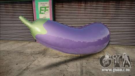 Eggplant Emoji Motorcycle pour GTA San Andreas