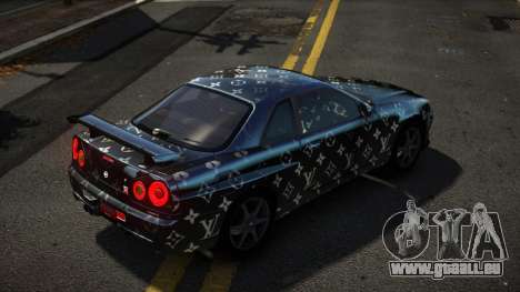 Nissan Skyline R34 Niohashi S5 für GTA 4