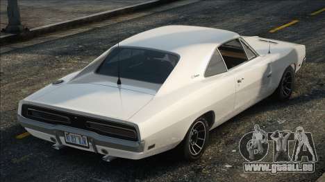 Dodge Charger RT White pour GTA San Andreas