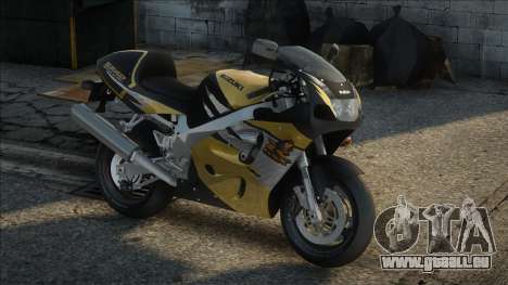 1997 Suzuki GSXR-750 SRAD Black-Yellow pour GTA San Andreas