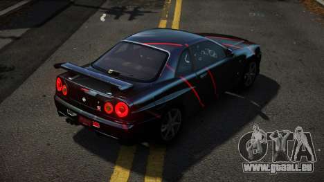 Nissan Skyline R34 Niohashi S9 für GTA 4