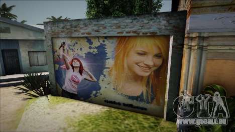 Hayley Williams CJ Garage Mod pour GTA San Andreas