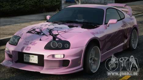 Toyota Supra A80 Girl pour GTA San Andreas