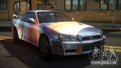 Nissan Skyline R34 Niohashi S13 für GTA 4